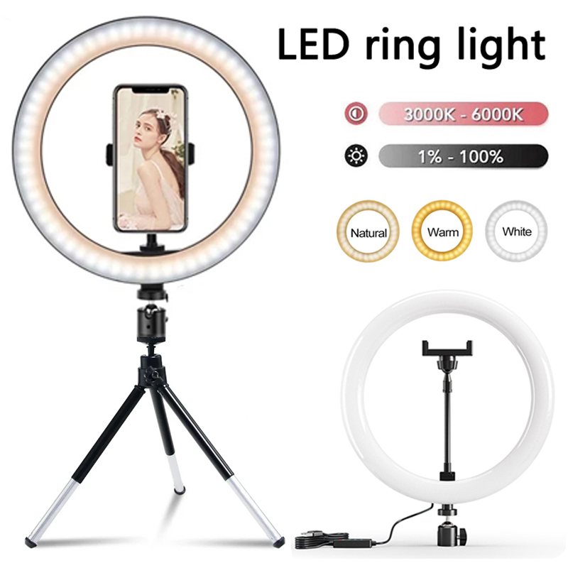 Photography Bulb - 12인치 LED 링 라이트 사진 조명