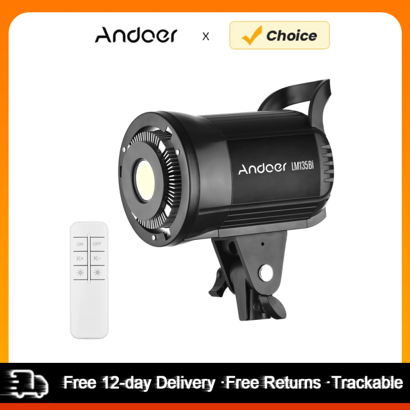 Strobe Light Studio - Andoer LM135Bi 휴대용 LED 사진 채우기