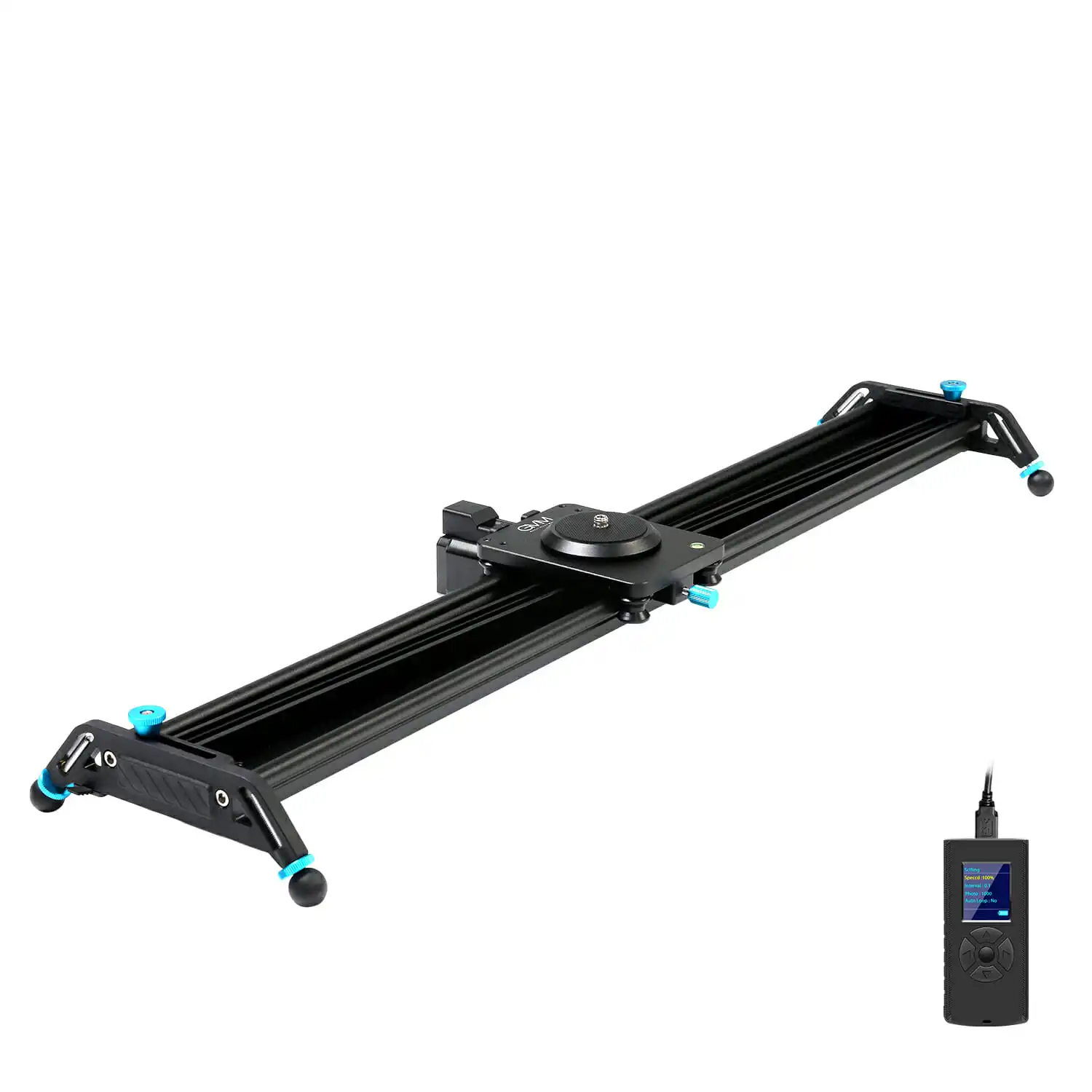 Camera Slider Rail - GVM GT-J80D GT-J120D 전문가용 비디오 알루미늄