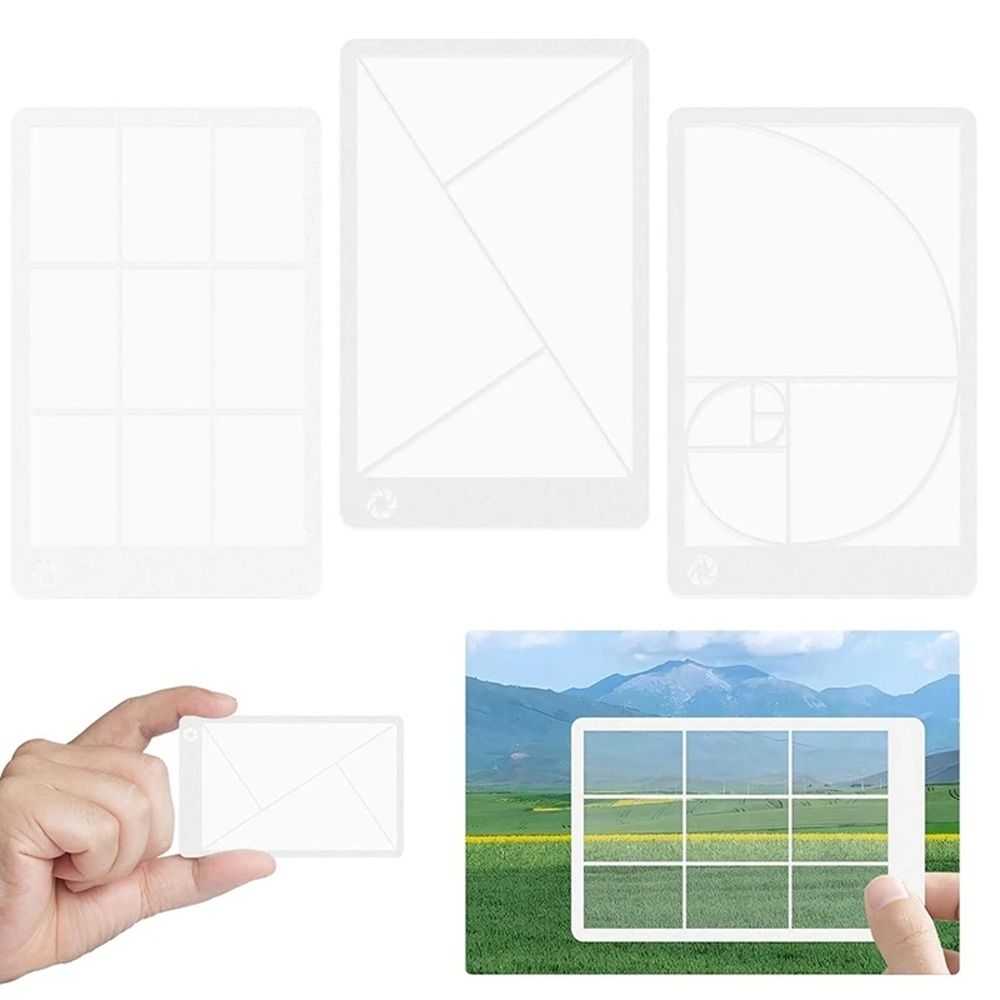 뷰파인더 눈금자 황금 비율 눈금자 클리어 피보나치 구성 - Photography Golden Ratio 리뷰 및 가격