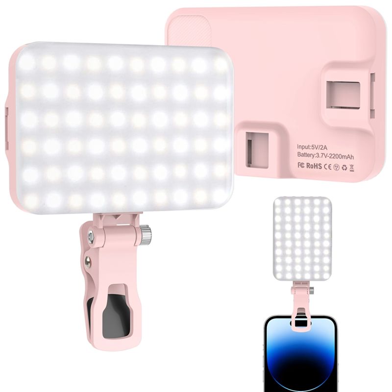 효율적인 60 LED 휴대용 셀카 조명, 비디오 필 라 - Strobe Light Studio 리뷰 및 가격