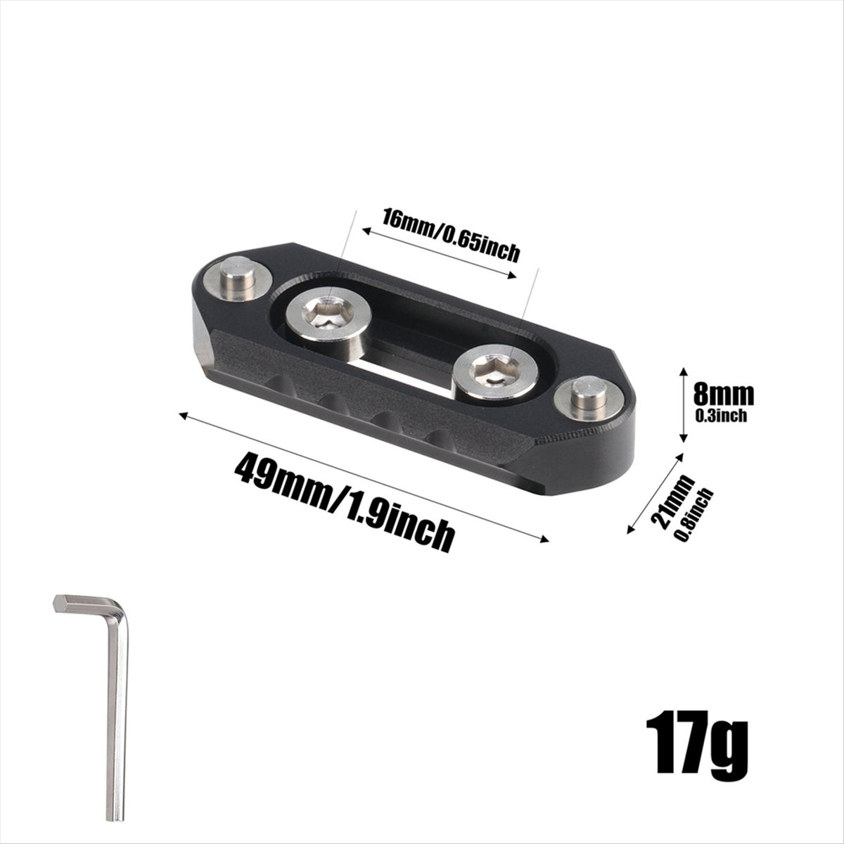 (A03R) 나토 슬라이더 4.9cm 범용 카메라 래빗 - Camera Slider Rail 리뷰 및 가격