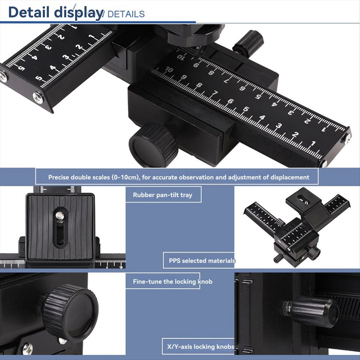 M05K 4방향 매크로 포커싱 레일 슬라이더 카메라 슬 - Camera Slider Rail 리뷰 및 가격