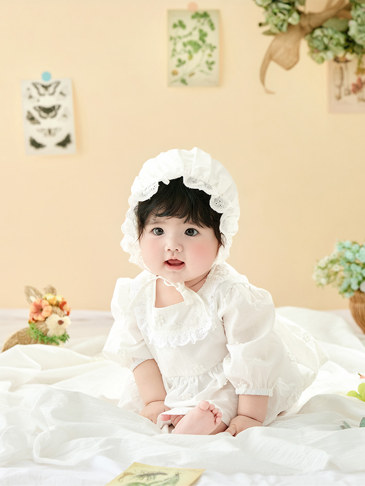전원풍 아기 소녀 사진 촬영 의상 예쁜 빈티지 화이트  - Photography Year 리뷰 및 가격