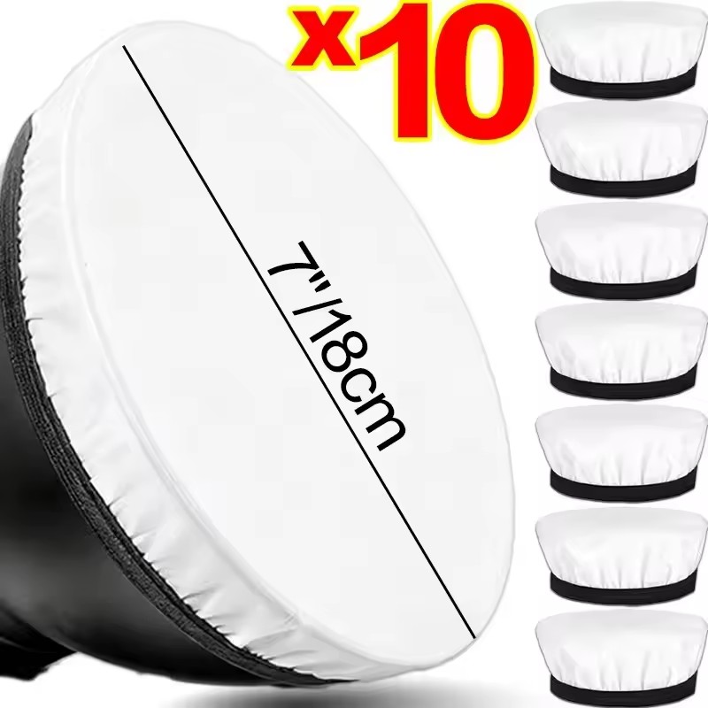 1/3/5/10Pcs 7인치 사진 조명 소프트 디퓨저  - Strobe Light Studio 리뷰 및 가격