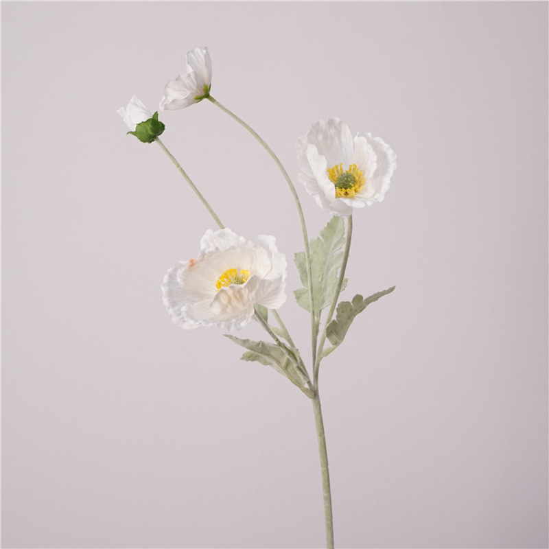 25.2인치 단일 줄기 고품질 인조 양귀비 꽃, 가정, - Photography Hotel 리뷰 및 가격