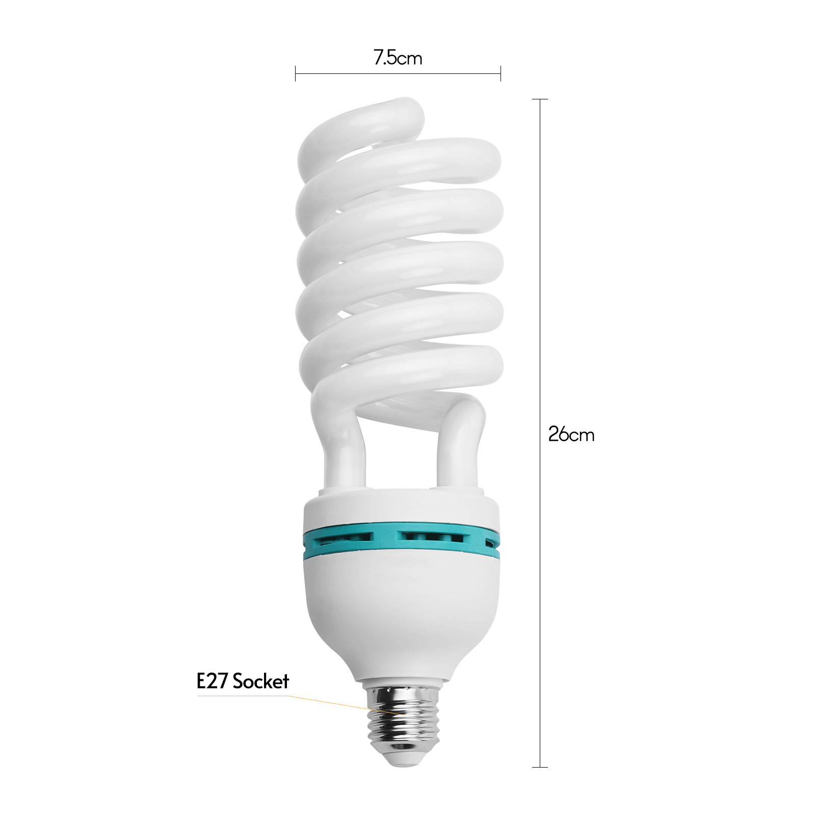 Andoer 나선형 형광 전구, 135W 5500K 일 - Photography Bulb 리뷰 및 가격